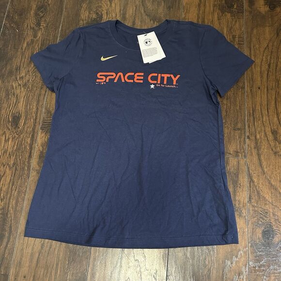 NWT Houston Astros MLB Space City T-Shirt City Connect Women Large Josh Hader#71 - Picture 1 of 5
